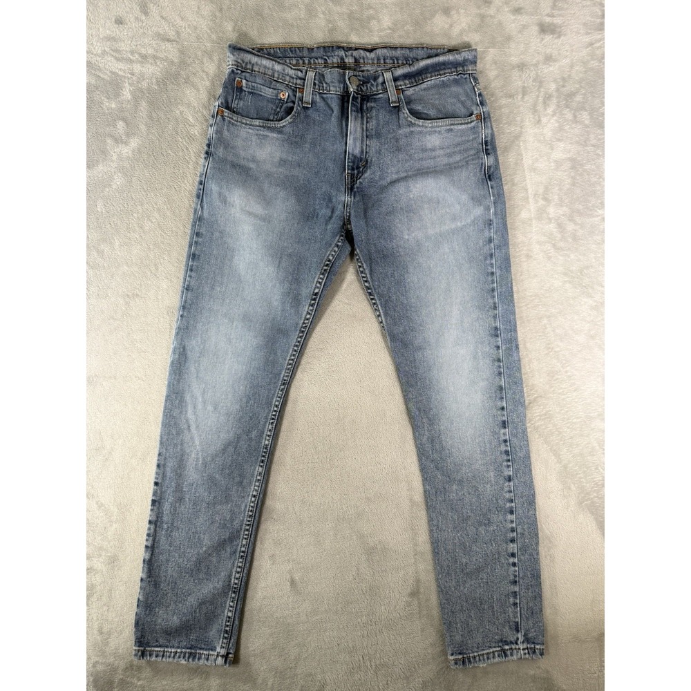 Levis 512 Jeans Mens 31x30 Blue Denim Slim Fit Tapered